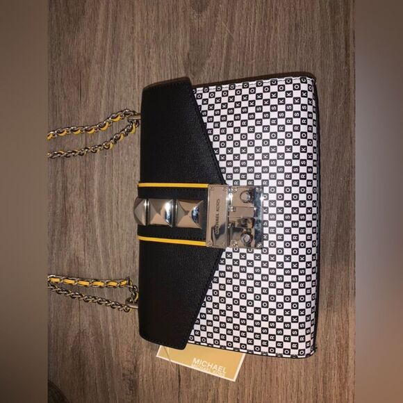 NWT MK New York City Rose Medium Flap Should - Picture 10 of 11